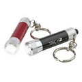 Aluminum LED Flashlight Key Ring